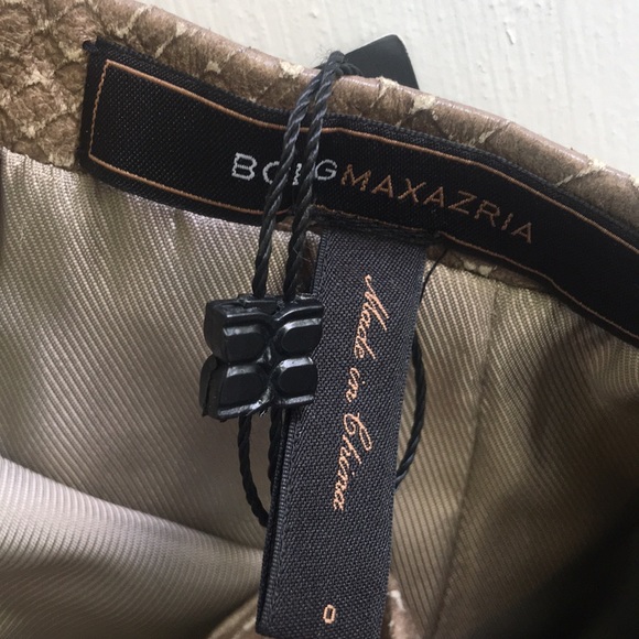 Leather BCBG Max Azaria pencil skirt - Picture 4 of 7